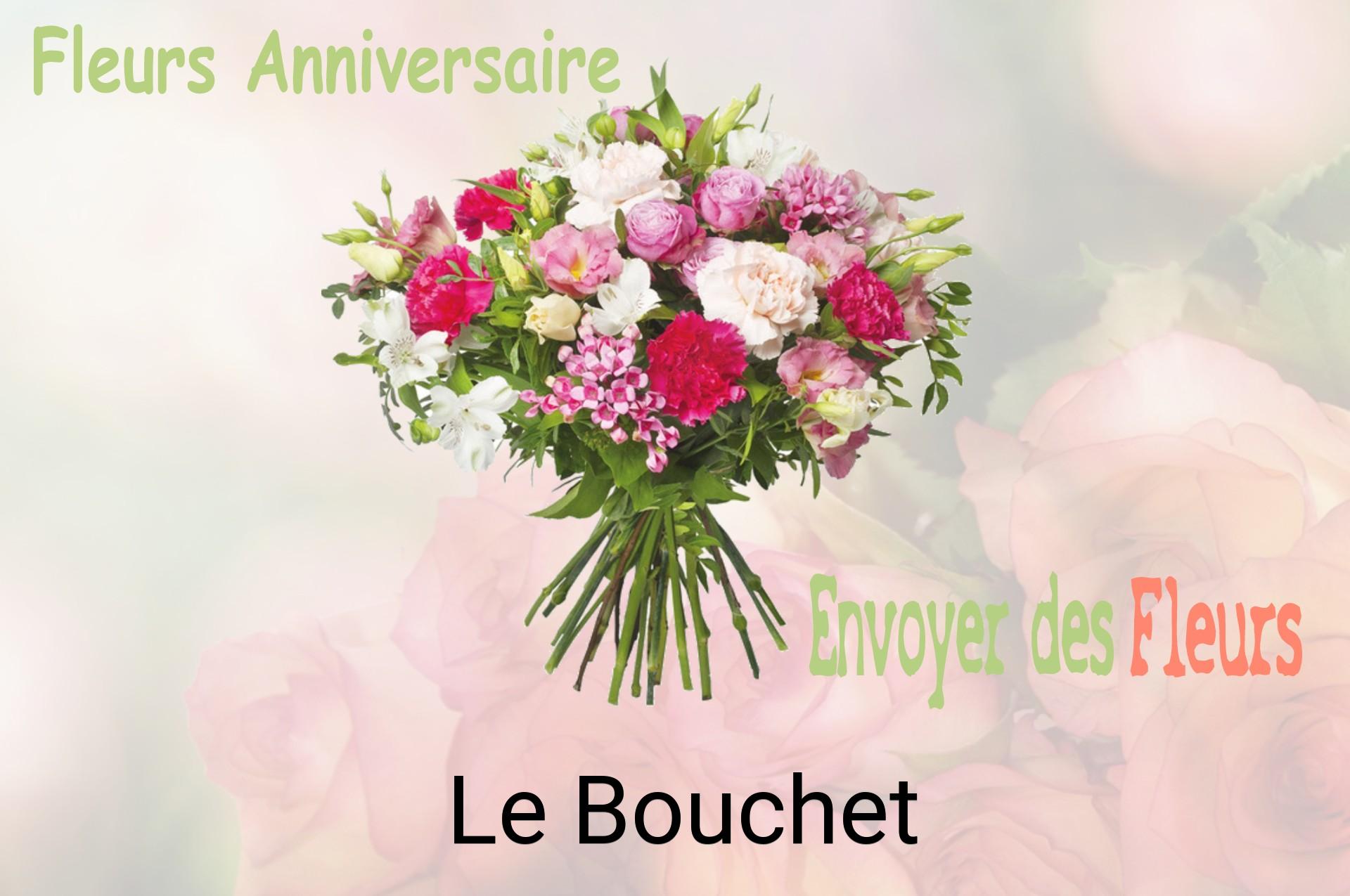 Bouquet de fleurs d’anniversaire livré à Le Bouchet