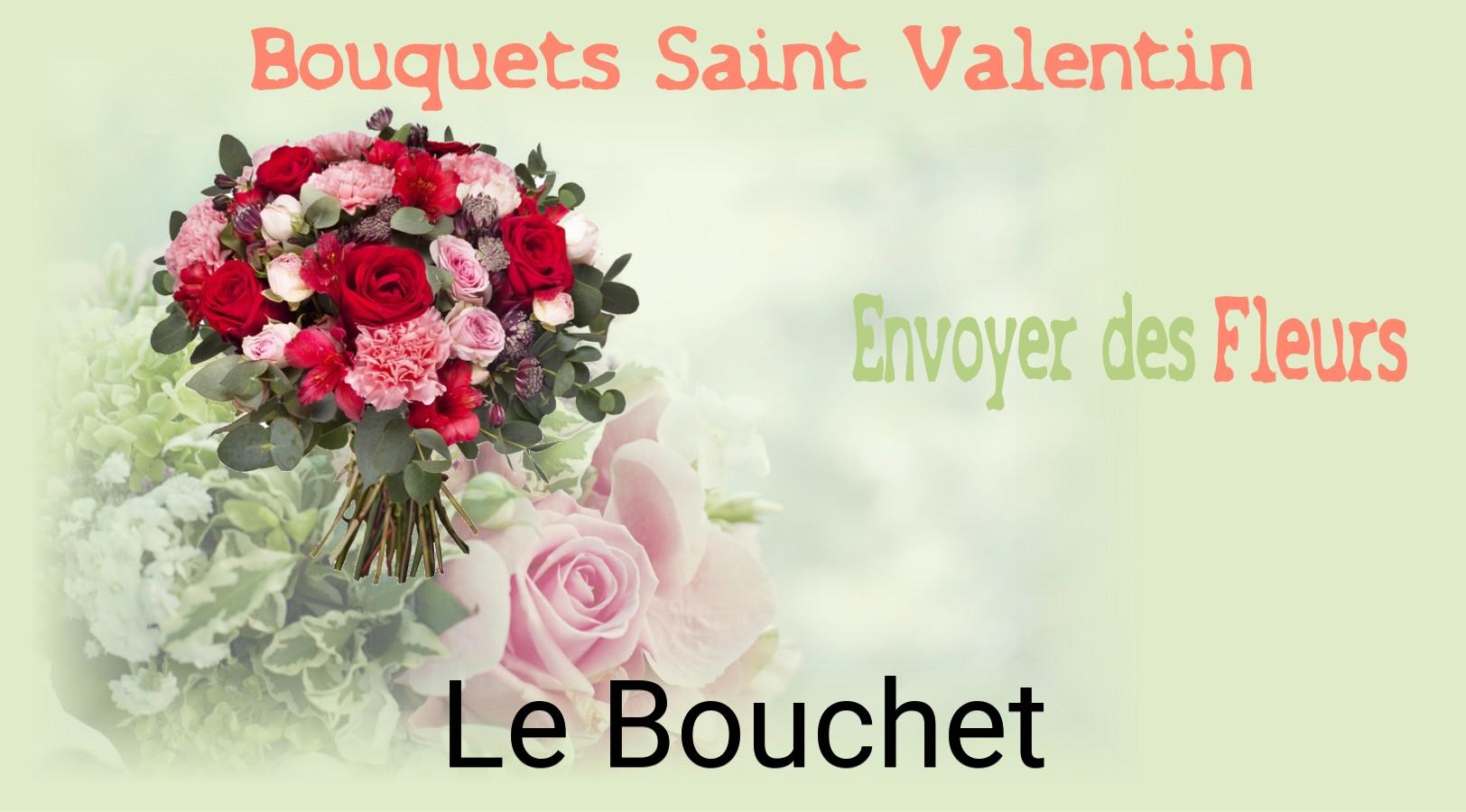 Roses de Saint-Valentin livrées à Le Bouchet